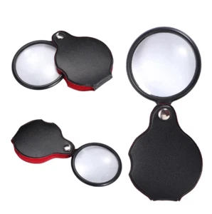Magnifying Eye Glass 8X 50mm Mini Pocket Folding Jewelry Magnifier - Picture 1 of 3