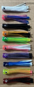 Mold Stubby Style Offshore Trolling Fishing Skirts Chugger Lures 6 in. 1 oz. New - Picture 1 of 59