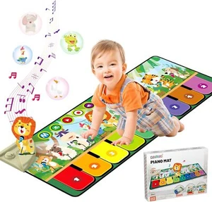 Rodzon Baby Spielzeug ab 1 Jahr, Musikmatte Kinder mit 19 Liedern 10 Tieren - Bild 1 von 7