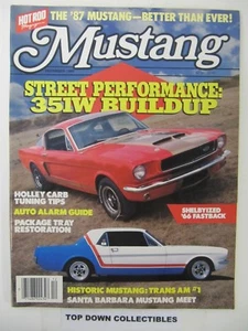 Mustang by Hot Rod Magazine    December 1986   Santa Barbara Mustang Meet - Picture 1 of 2