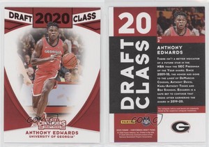 2020-21 Panini Contenders Draft Picks Class Red Anthony Edwards #2 Rookie RC