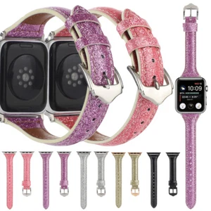 Reloj de pulsera brillante correa de correa para Apple Watch serie SE 8/7/6 Ultra - Imagen 1 de 32