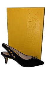 FENDI ROMA Damen Absatzschuh Woman Wildleder schwarz Size EU 36 FD01 - Bild 1 von 10