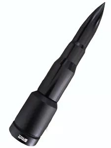 True Spike 4 Inch Short Black Bullet Antenna Fits Nissan Titan Frontier Xterra - Picture 1 of 5