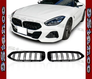 PIANO BLACK M-DUAL LOOK ABS GRILLE FIT 2019-2022 G29 Z4 Convertible All Models - Picture 1 of 4