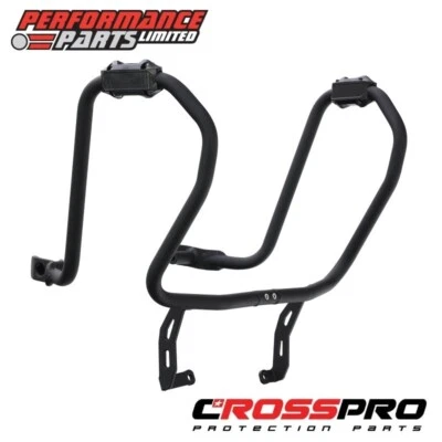 BMW F650 GS 2009 CrossPro Gloss Black Aluminium Engine Guards Crash Bars - Image 1 of 4