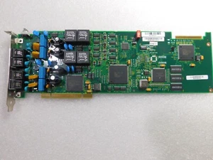 Dialogic D/41JCT-LS 4 Port Analog VOICE / FAX PCI Board 04-5480-001 - Picture 1 of 3