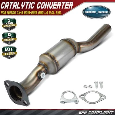 Convertidor catalítico trasero derecho y derecho para Mazda CX-5 2013-2019 AWD L4 2,0 L L L4 2,5 L Foto 1 de 4
