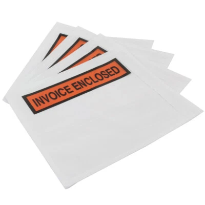 Invoice Enclosed Packing List Envelopes 4.5" x 5.5" -  Case of 1000 - Image 1 of 3