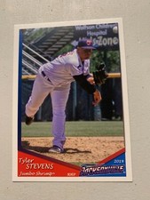 Tyler Stevens 2018 Jacksonville Jumbo Shrimp Team Card