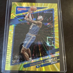 2021-22 Donruss Yellow Lazer #6 23/25 Immanuel Quickley