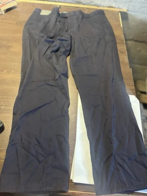 Daniel Cremieux Signature Collection Mens 40X32 Grey Dress Pants Flat Front, NEW - Image 1 of 4