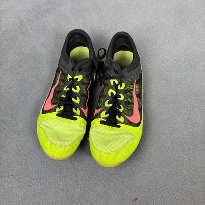 Nike Rival MD Puntas de Pista Zapatos para Hombres EE. UU. 10 Voltios Negro Rosa Carreras Foto 1 de 4