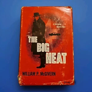 The Big Heat von William McGivern 1953 HC DJ Red Badge Mystery Book Club Edition - Bild 1 von 4
