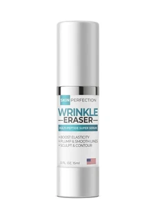 Wrinkle Eraser Supercharged Anti-Aging Peptide Serum Visibly Lifts Firms - Picture 1 of 6