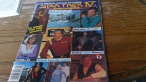^STAR TREK 4 Magazine - 1986 with 10 unused huge posters still inside vg+ - Foto 1 di 1