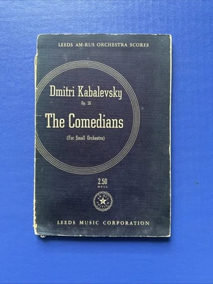 Kabalevsky - The Comedians - Leeds Am-Rus Miniature Study Score PB - Image 1 of 4