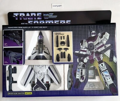 G1 Transformers Decepticon Custom Jetfire Skyfire Valkyrie With Accessories Box - Image 1 of 4