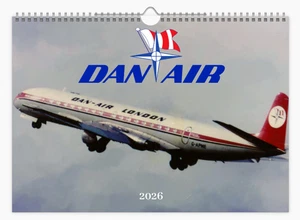 Calendario de pared DAN AIR LONDON 2026 en tarjeta de alta calidad edición limitada - Imagen 1 de 13