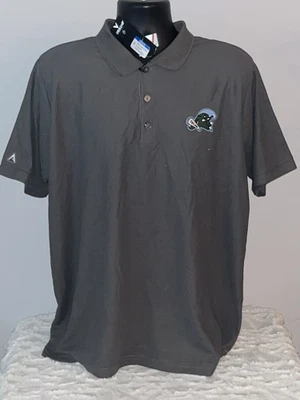 CAMISA POLO TULANE GREEN WAVE COLLEGE ANTIGUA LEGACY GRIS PIQUÉ PARA HOMBRE XL NUEVA CON ETIQUETAS Foto 1 de 2