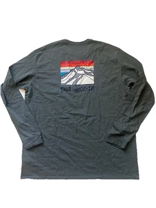 Patagonia Mens - Fitz Roy Horizons Long Sleeve Responsibili XL - Plume Grey - Picture 1 of 5