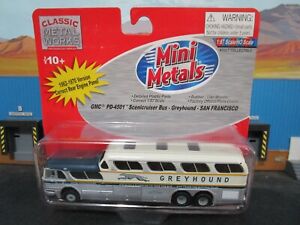 Ho scale 1/87 NEW Classic Metal Works Greyhound GMC Scenicruiser BUS Truck