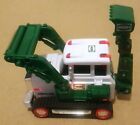 RARE - GREEN HESS 2013 TOY TRACTOR WITH BACKHOE - MISSING SCOOP