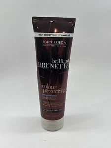 John Frieda Brilliant Brunette Colour Protecting Moisturizing Shampoo 8.45oz HTF - Picture 1 of 2