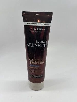 Champú hidratante protector de color morena brillante John Frieda 8,45 oz difícil de encontrar Foto 1 de 2