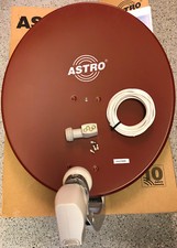 hochw.Satellitenanlage,78cm, Quad-LNB (4Teilnehmer)neu