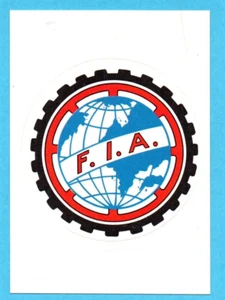 F1 GRAND PRIX-PANINI 1980-LOGO F.I.A.-Figurina n. 1-NUOVA/NEW - Picture 1 of 2