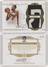 2019-20 Panini Flawless Gold /10 Spencer Dinwiddie #DP-SPD Dual Patch