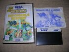 IMPOSSIBLE MISSION  - Rare Boxed Sega Master System Game