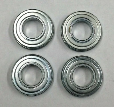 4 1" Steel Bearing Flange Radial Bore 400lb Load Garage Door OHD Torsion Spring - Image 1 of 4