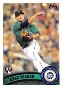 2011 Topps Update #US308 Kyle Seager RC Rookie Seattle Mariners Baseball Card