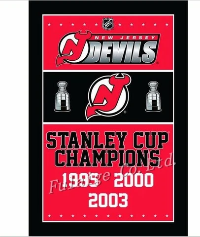New Jersey Devils Flag 3x5ft Banner Polyester Ice Hockey Stanley Cup devils001 Cover