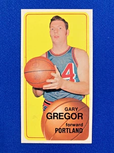 1970-71 TOPPS Basketball - Gary Gregor - Trailblazers 89 - Picture 1 of 2