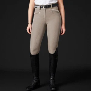 Mountain Horse Damen Reithose Diana Knieflicken, taupe (Größe 30) - Bild 1 von 6