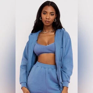 House Of CB | Lounge Set! Zip Up Hoodie + Sweatpants Size: XS/S - Picture 1 of 11