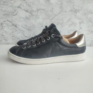 ZAPATILLAS UGG MILO MUJER. UK TALLA 6.5 CUERO NEGRO - Imagen 1 de 13