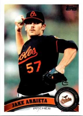 Jake Arrieta 2011 Topps #393a Orioles ID:30257 - Image 1 of 2