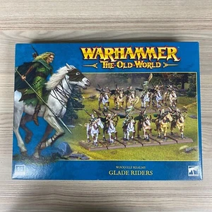 WOOD ELF REALMS GLADE RIDERS WARHAMMER THE OLD WORLD ELVES UNIT CAVALRY WFB - Picture 1 of 3