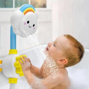 New Baby Bath Toy - Water Spray Cloud Faucet Squirting Shower Game for Kids - Picture 1 of 6