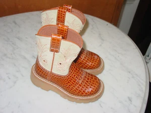 Ariat 31657C Fatbaby Cowgirl Brown Toddler Boots! Size 10C - Picture 1 of 15