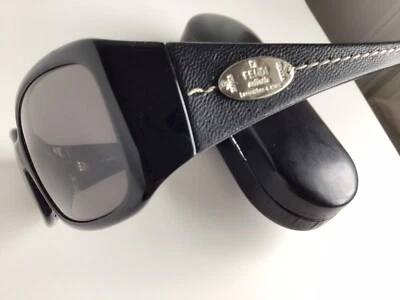 FENDI Ladies SELLERIA Sunglasses w/ FF FENDI selleria Silver PLATE - Image 1 of 4