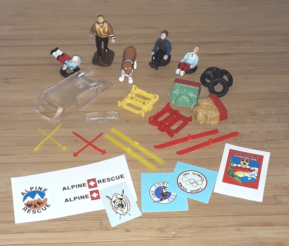 Corgi 436 475 499 513 Citroen Safari Olympic Ski Reproduction Spare Part on List - Image 1 of 1