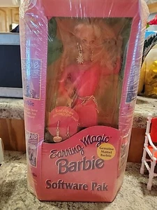 Earring Magic Barbie Doll with Software Pack Radio Shack Exclusive 1992 NRFB - Picture 1 of 4
