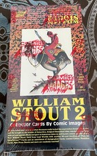 1994 Comic Images - William Stout 2 Collector Cards - Factory Sealed Box