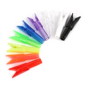 50 X Archery Arrow Nock Push-in Nock For ID 6.2mm Arrow Shaft Bow Hunting Target - Picture 1 of 13