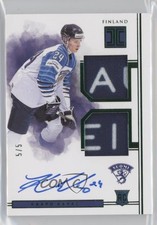 2019 Panini Chronicles Impeccable Emerald /5 Kaapo Kakko #IMP-KF Rookie Auto RC